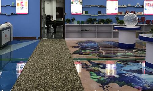 Epoxy 3D floor