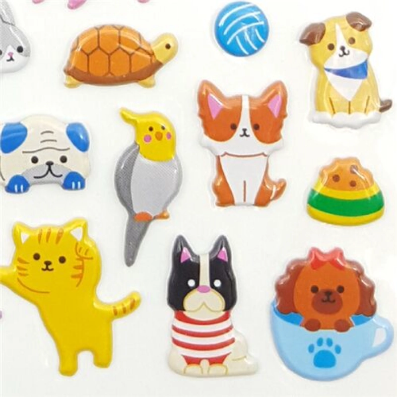 PU dome resin for stickers