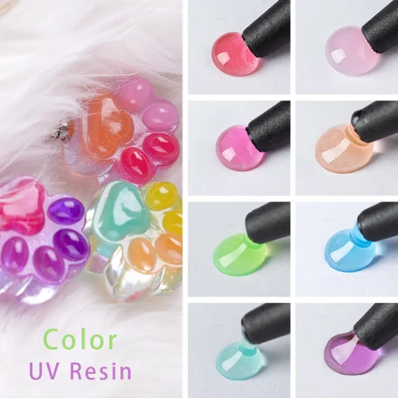 UV resin kit for jewelry making