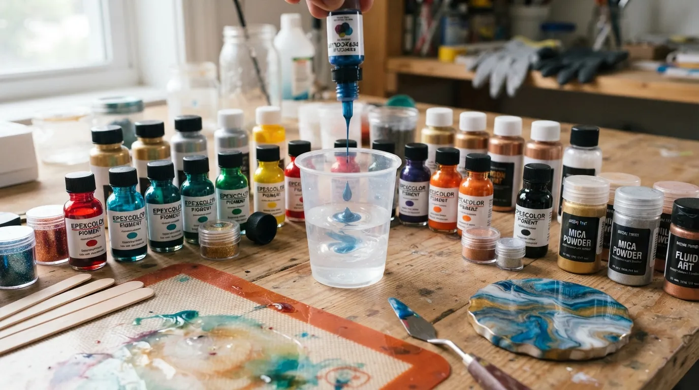 epoxy resin color pigment