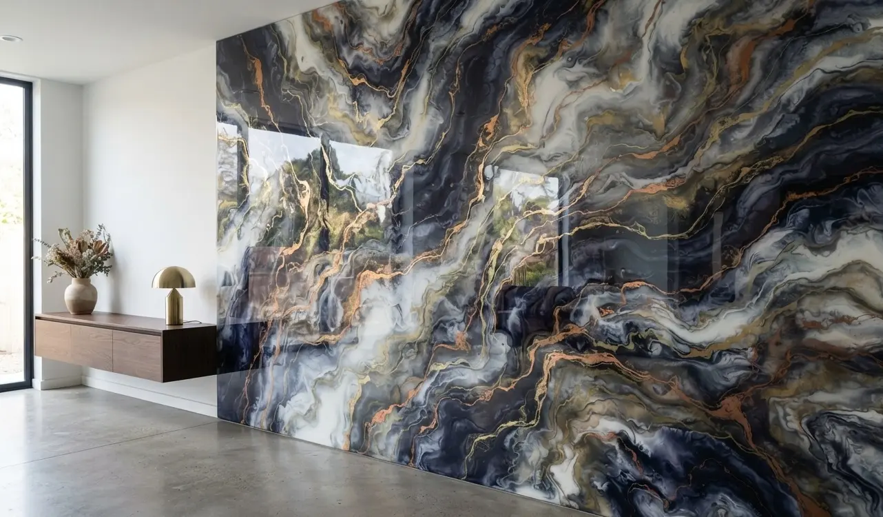 epoxy resin on walls