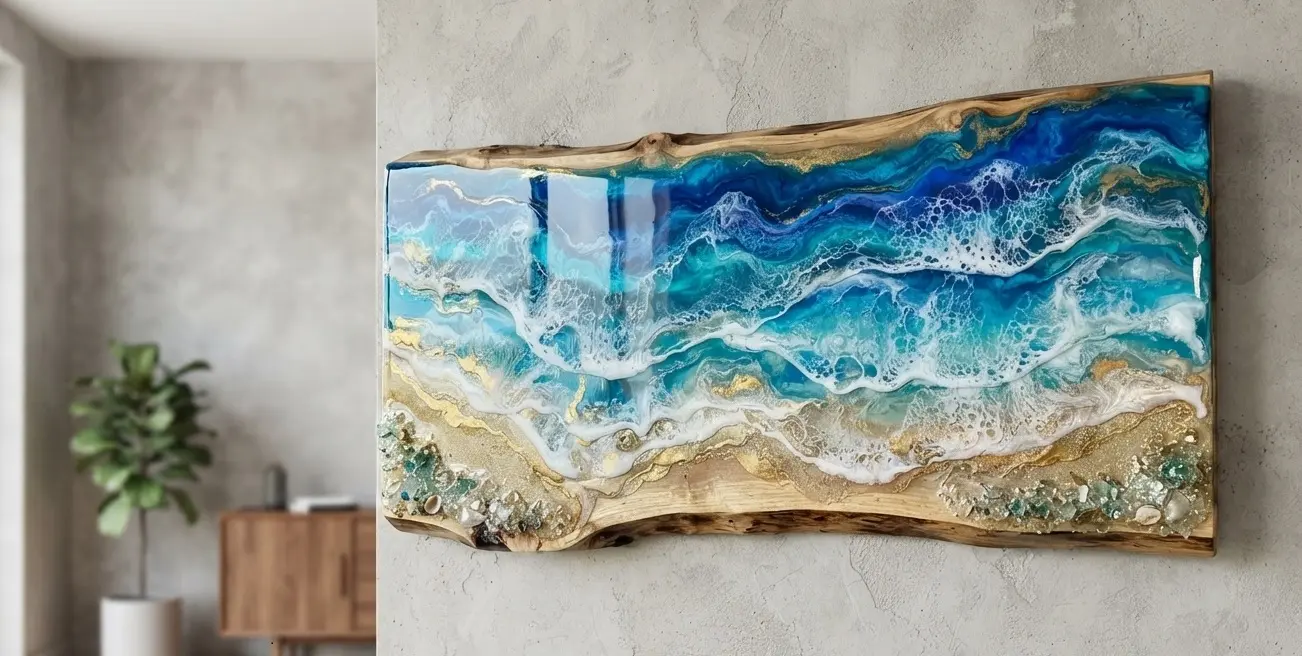 Epoxy Resin Wall Art